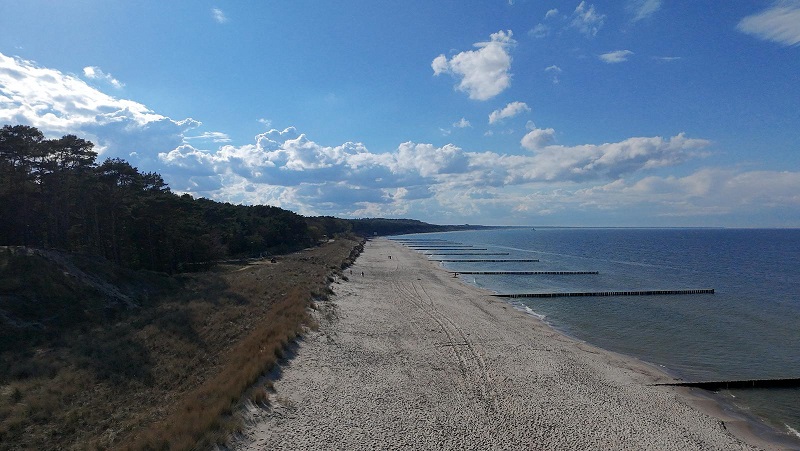 Strand Blick aus Ost